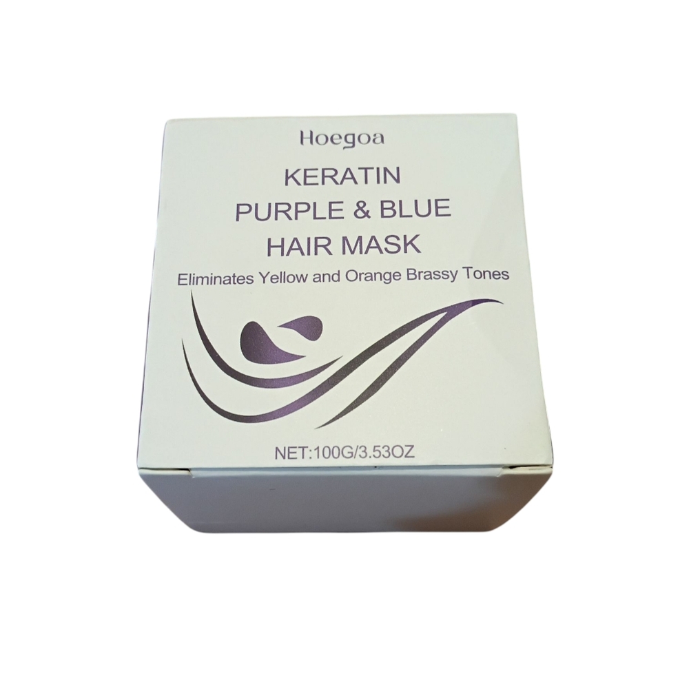 Keratin Purple & Blue Hair Mask